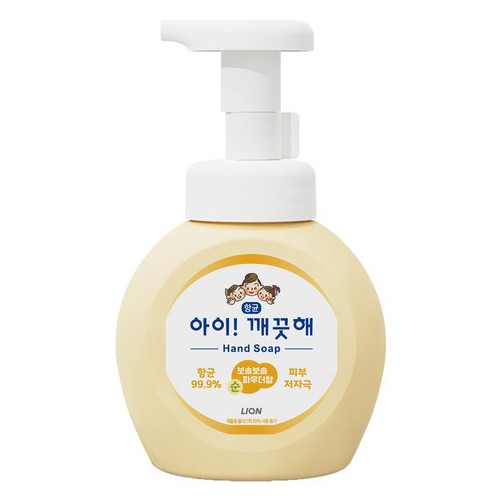 아이깨끗해 핸드워시 순 보송보송 파우더향, 250ml
