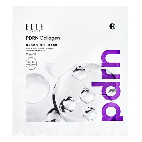 ELLE PARIS PDRN 콜라겐 하이드로겔 마스크 [탄력 개선 임상], 1개입, 1개