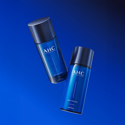 AHC 온리포맨 스킨케어 2종 + 쇼핑백 세트, 1세트