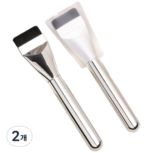 저스트셀러 스파츌라 메이크업 파운데이션 모공 선크림 브러쉬, 1개