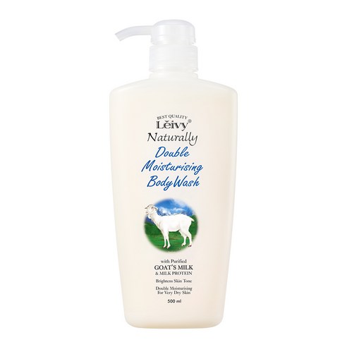 레이비 산양유 바디워시 플로럴 코튼향, 500ml, 1개