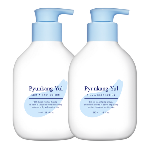 편강율 키즈 앤 베이비 로션 베이비파우더, 590ml, 2개