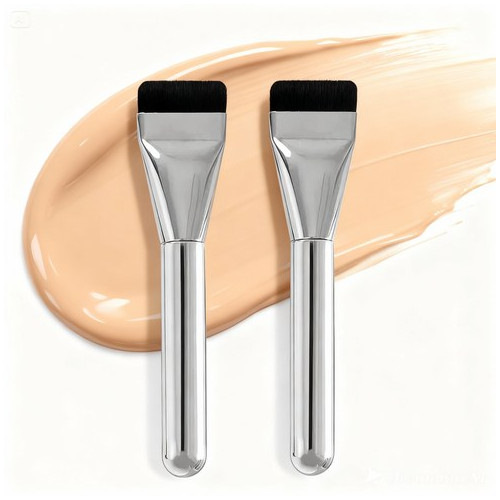 오데트 메이크업 납작 파운데이션 브러쉬 파데붓