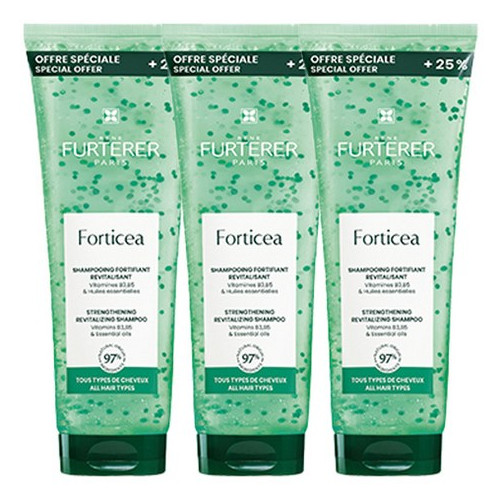 르네휘테르 포티샤 샴푸, 250ml, 3개