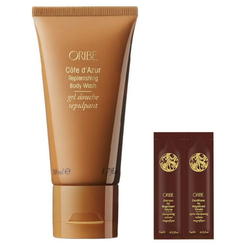 오리베 코트 다쥐르 리플레니싱 바디워시, 50ml, 1개 (+오리베 샴푸, 컨디셔너 2종 증정)