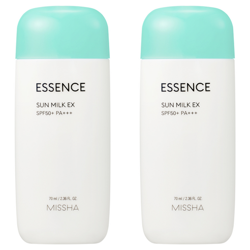 미샤 올 어라운드 세이프 블록 에센스 선 밀크 EX SPF50+ PA+++, 70ml, 2개