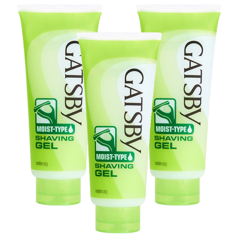 갸스비 쉐이빙 젤 모이스트 타입, 205g, 3개