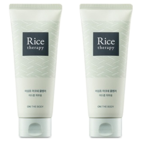 온더바디 라이스테라피 어성초 아크네 폼 클렌저, 150g, 2개