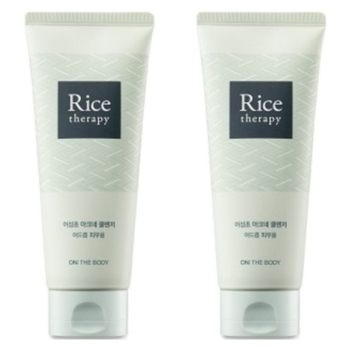 온더바디 라이스테라피 어성초 아크네 폼 클렌저, 150g, 2개