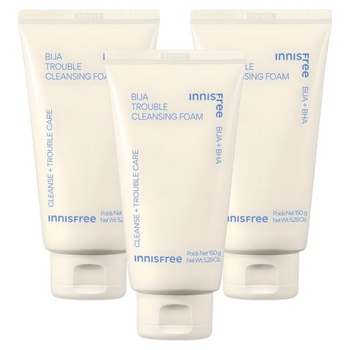 이니스프리 New 비자 바하 트러블 클렌징 폼, 150g, 3개