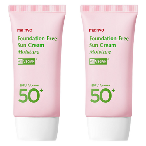 마녀공장 파데프리 선크림 모이스처 SPF50+ PA++++, 50ml, 2개