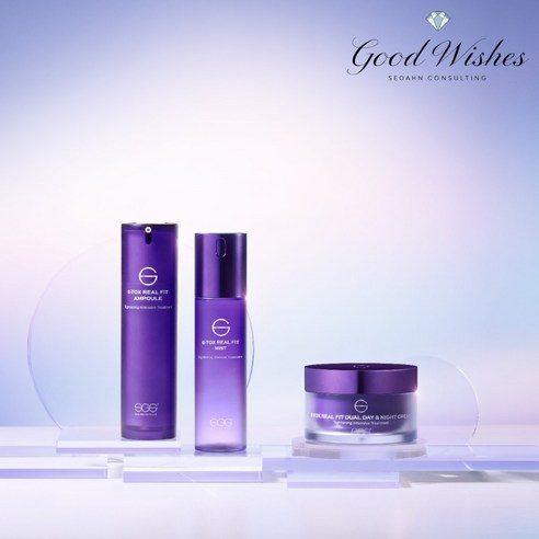 [SG6] 주름개선 리프팅 펩타이드 항산화 더마화장품 3종 (미스트 앰플 크림)