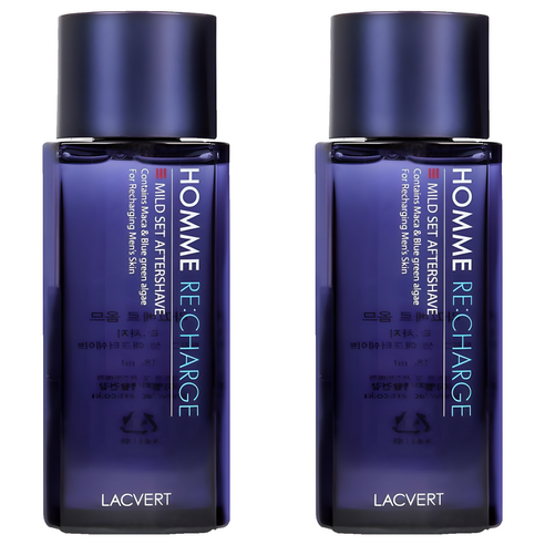 라끄베르 옴므 리차지 애프터쉐이브, 185ml, 2개