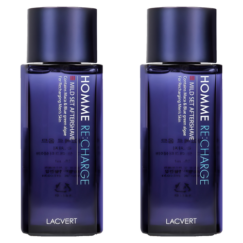 라끄베르 옴므 리차지 애프터쉐이브, 185ml, 2개